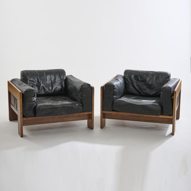 Bild 2 zu Objekt, Two 'Bastiano' armchairs, 1961, Afra Scarpa,Tobia Scarpa, Haimi, Helsinki, 173A 124