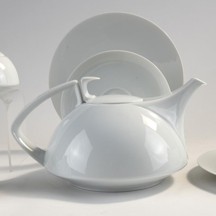 Bild 2 zu Objekt, 15-teiliges Kaffeeservice 'Gropius - TAC', 1969, Walter Gropius, Rosenthal, Selb, 173B 414
