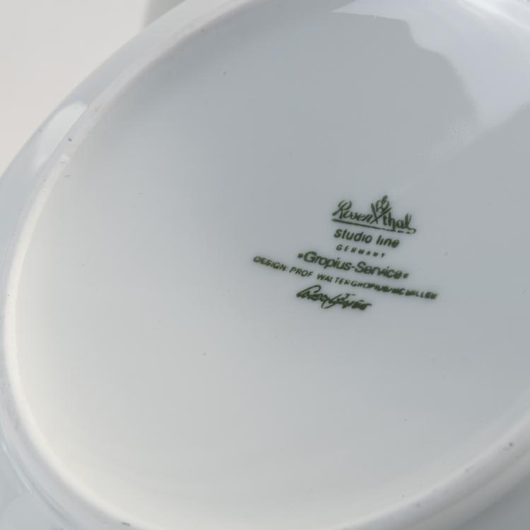 Bild 3 zu Objekt, 15-teiliges Kaffeeservice 'Gropius - TAC', 1969, Walter Gropius, Rosenthal, Selb, 173B 414