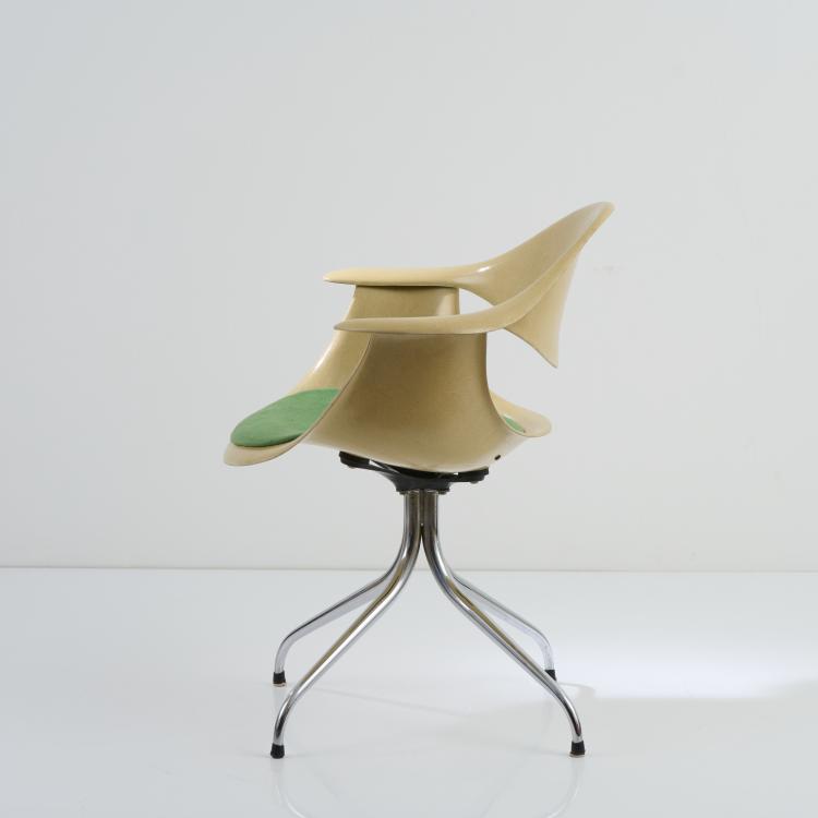 Bild 3 zu Objekt, 'DAF Swagged-Leg'-Armlehnstuhl, 1954, George Nelson, Miller, Herman, Zeeland, MI, 173B 367