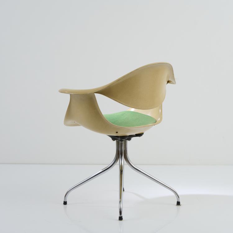 Bild 4 zu Objekt, 'DAF Swagged-Leg'-Armlehnstuhl, 1954, George Nelson, Miller, Herman, Zeeland, MI, 173B 367