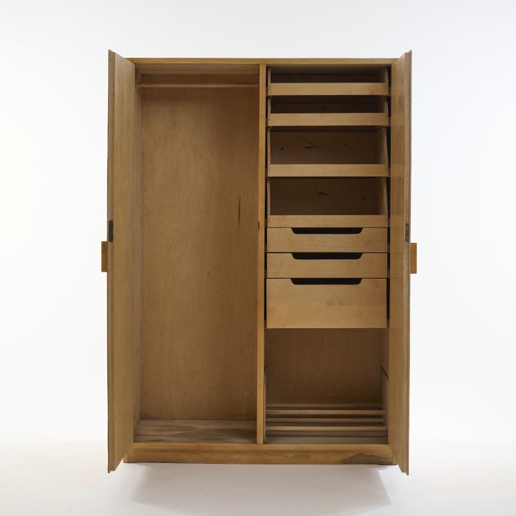 Hauptbild zu Objekt, Wardrobe 'A 820', 1930s, Alvar Aalto, Huonekalu-ja Rakennusty&ouml;tehdas Oy, Turku, 172B 234