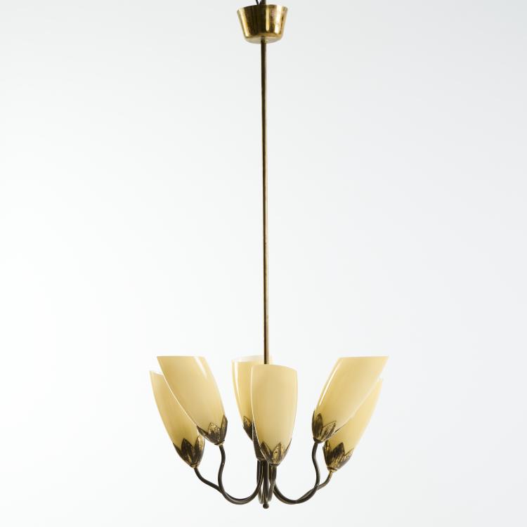 Bild 1 zu Objekt, Ceiling light '511', 1940s, Gunnel Nyman, Idman Oy, Helsinki, 172B 256