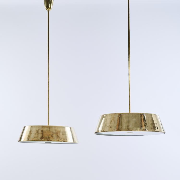 Hauptbild zu Objekt, Two ceiling lights, 1940s, Paavo Tynell, Idman Oy, Vilhonvuorenkatu, 172B 282