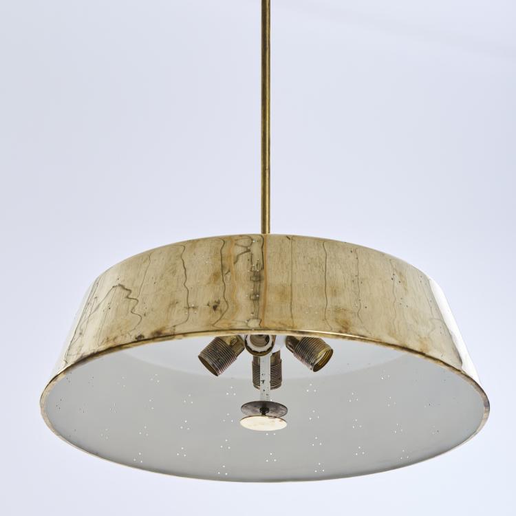 Bild 6 zu Objekt, Two ceiling lights, 1940s, Paavo Tynell, Idman Oy, Vilhonvuorenkatu, 172B 282