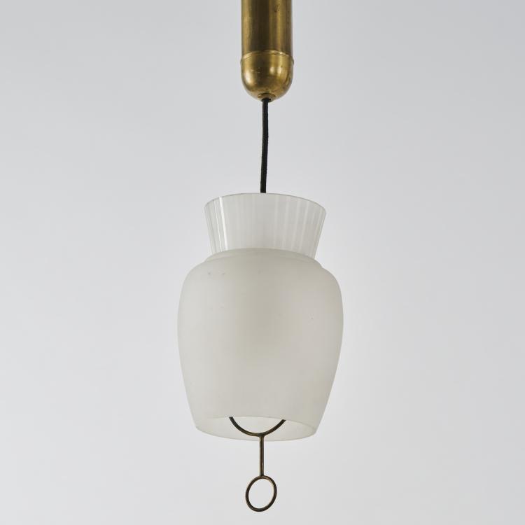 Bild 1 zu Objekt, Deckenleuchte, 1950er Jahre, B&ouml;hlmarks Lampfabrik, Schweden, 173B 445