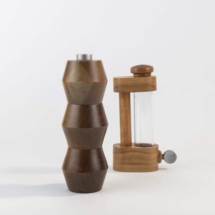 Hauptbild zu Objekt, Pepper mill 'MP 0429' and salt mill 'MS 0438', 1989, James Irvine, Alessi Twergi, Crusinallo, 173A 221