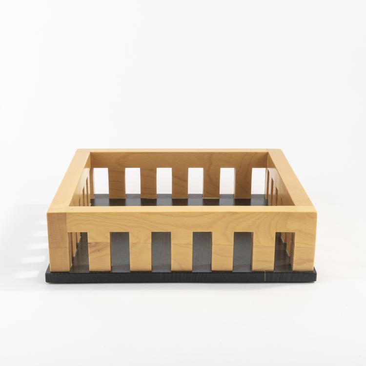 Hauptbild zu Objekt, Storage basket 'CT 326', 1990, Adalberto Pironi, Alessi Twergi, Crusinallo, 173A 235