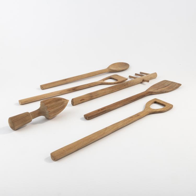 Bild 1 zu Objekt, Mixed lot of six kitchen utensils, 1991, Kuno Prey, Alessi Twergi, Crusinallo, 173A 241