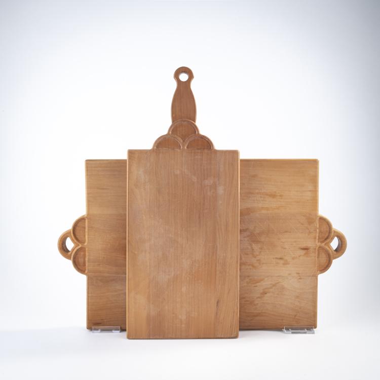 Bild 1 zu Objekt, Two cutting boards 'TGO 902/903', 1989, Milton Glaser, Alessi Twergi, Crusinallo, 173A 217