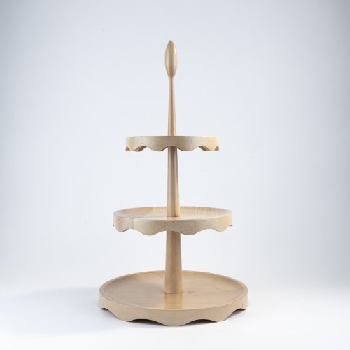 Cake stand with three levels, c. 1989