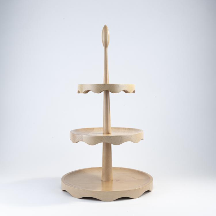 Hauptbild zu Objekt, Cake stand with three levels, c. 1989, Alessi Twergi, Crusinallo, 173A 231