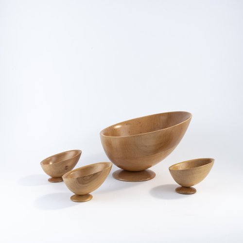 Three bowls 'BWO 805' and a salad bowl 'BWO 806', 1989