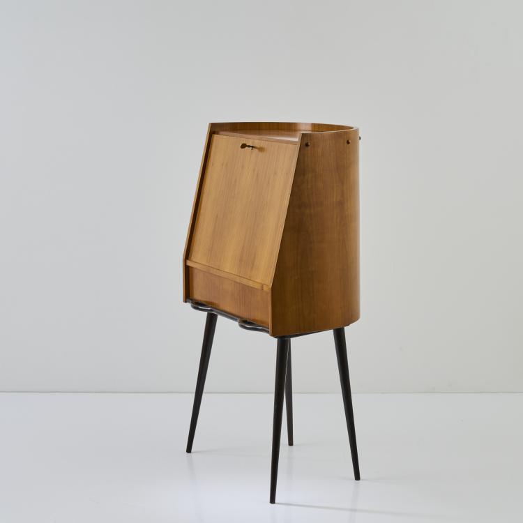 Bild 5 zu Objekt, Kleiner Sekret&auml;rschrank, um 1953, Reinhold Stotz, RMB, Rheinland, 172A 40