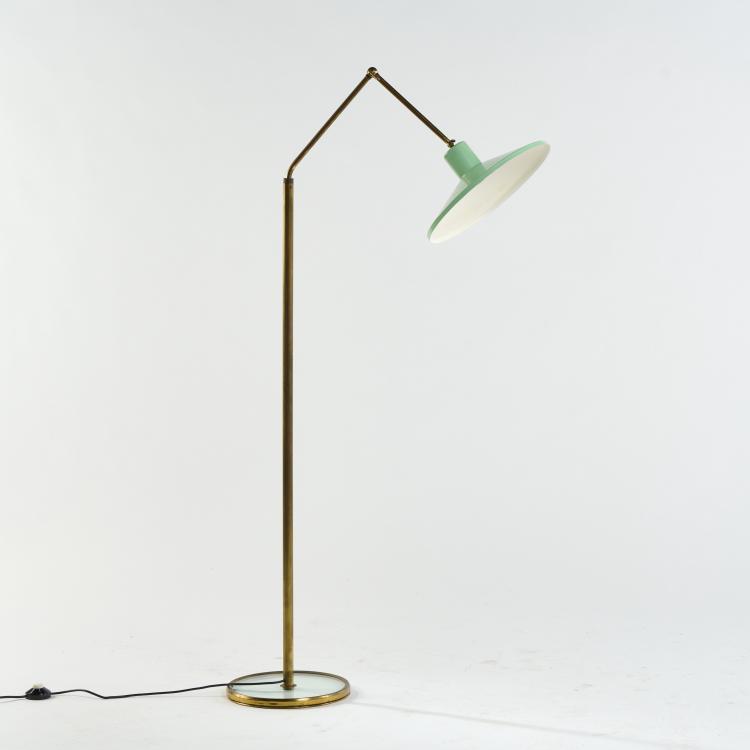 Hauptbild zu Objekt, Stehleuchte f&uuml;r das Hotel 'Parco dei Principi' - Variante, 1964, Gio Ponti, Fontana Arte, Mailand, 172A 104