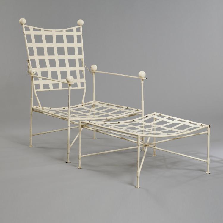 Bild 2 zu Objekt, 'Amalfi' armchair with ottoman, 1960s, Mario Papperzini, Salterini, John, New York, 173A 105