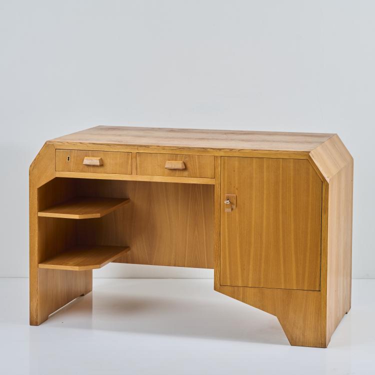 Bild 5 zu Objekt, Small anthroposophical desk, 1940s, Rex Raab (attributed), Renz, Wilhelm, B&ouml;blingen (zug./attr.), 172A 27