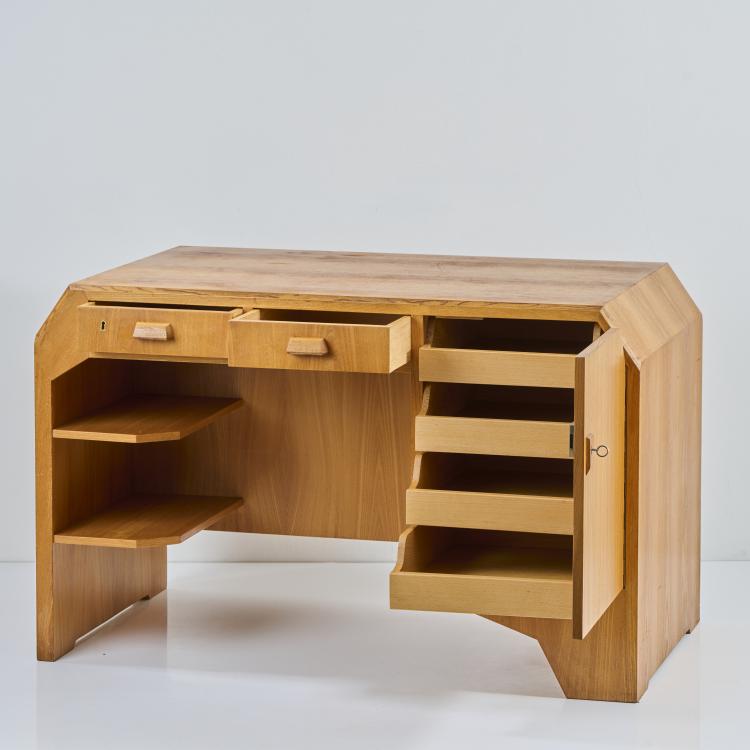 Bild 6 zu Objekt, Small anthroposophical desk, 1940s, Rex Raab (attributed), Renz, Wilhelm, B&ouml;blingen (zug./attr.), 172A 27