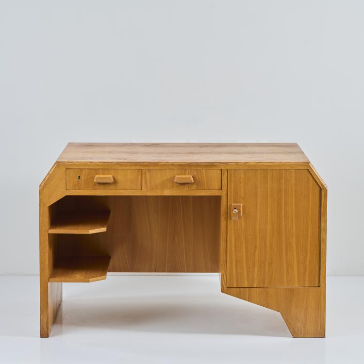 Bild 7 zu Objekt, Small anthroposophical desk, 1940s, Rex Raab (attributed), Renz, Wilhelm, B&ouml;blingen (zug./attr.), 172A 27