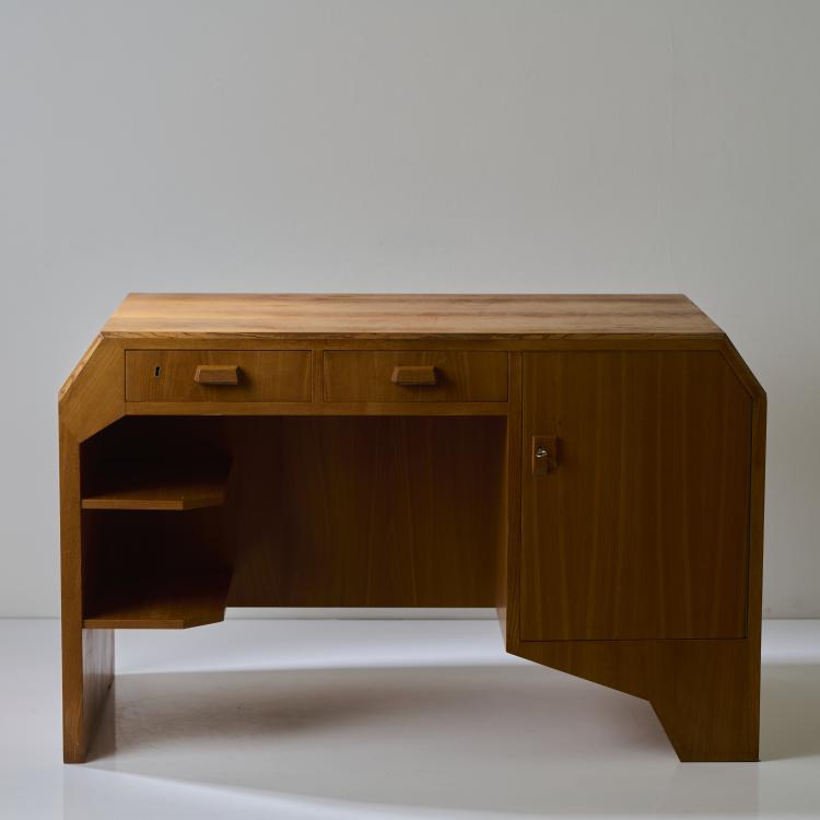 Bild 9 zu Objekt, Small anthroposophical desk, 1940s, Rex Raab (attributed), Renz, Wilhelm, B&ouml;blingen (zug./attr.), 172A 27