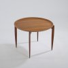 Foldig table with removable tray, c. 1955