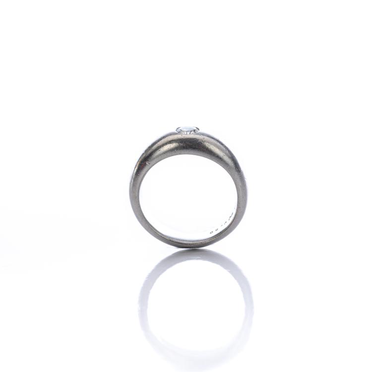 Bild 1 zu Objekt, Brilliant platinum men's ring, 172E 645