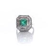 Exceptional emerald ring