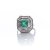 Exceptional emerald ring