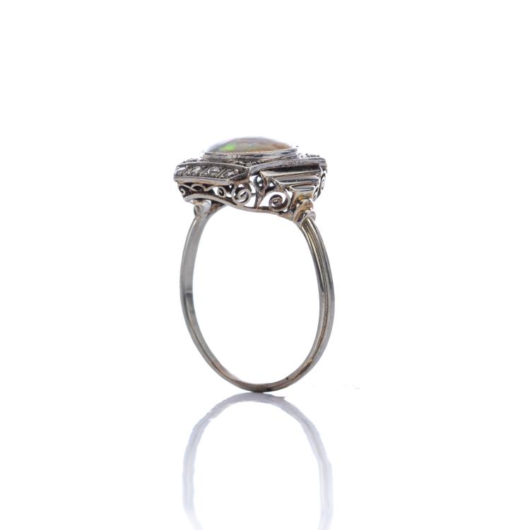 Bild 2 zu Objekt, Art Deco Opal Ring, 172E 693