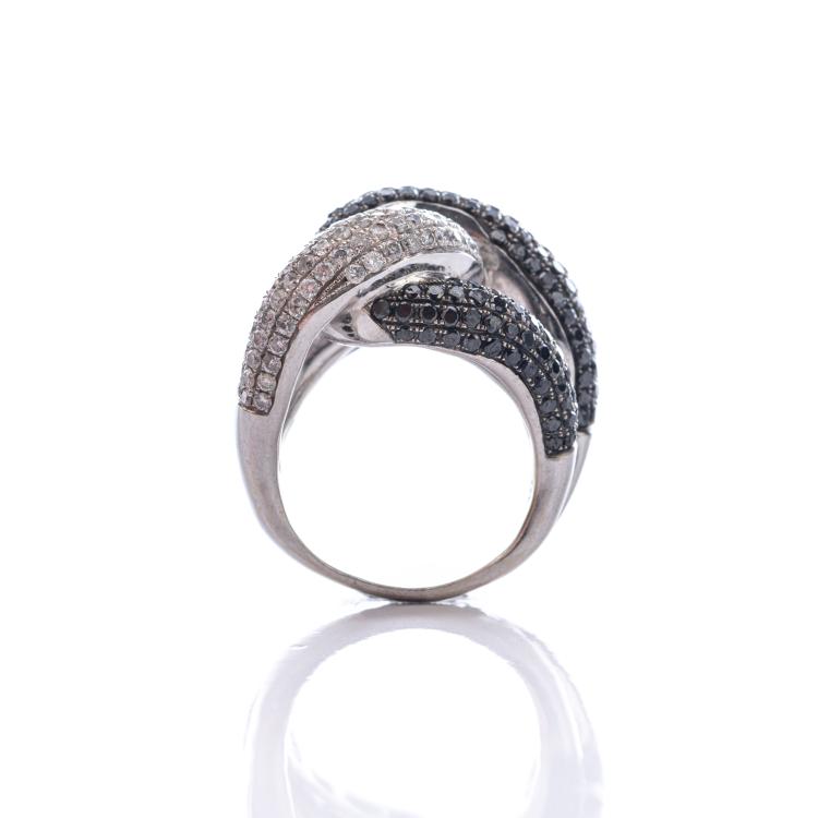 Bild 1 zu Objekt, Exceptional pav&eacute; ring, 172E 707