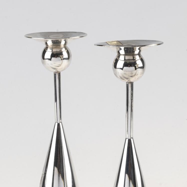 Bild 2 zu Objekt, Three candlesticks, 1966, Kultakeskus Oy, H&auml;meenlinna, 172B 368