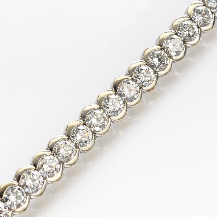 Bild 1 zu Objekt, Timeless diamond bracelet, 172E 646