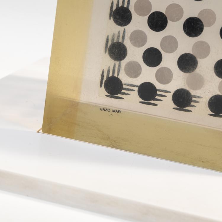 Bild 3 zu Objekt, 'Deformazione ottico-dinamica - cubo, serie a punti E', 1959-63, Enzo Mari, Danese, Mailand, 172A 101