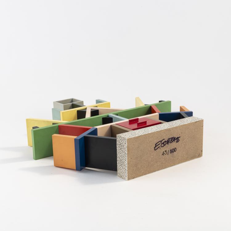Bild 2 zu Objekt, Miniature model of the 'Carlton' shelf, 1981, Ettore Sottsass, Memphis, Mailand, 173A 82