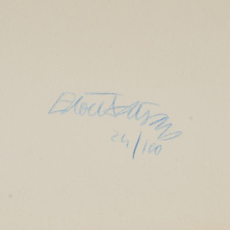 Bild 3 zu Objekt, Zwei Serigraphien 'Una torre in California' und 'Una torre nel deserto', 1986/87, Ettore Sottsass, designers'art, 173A 90