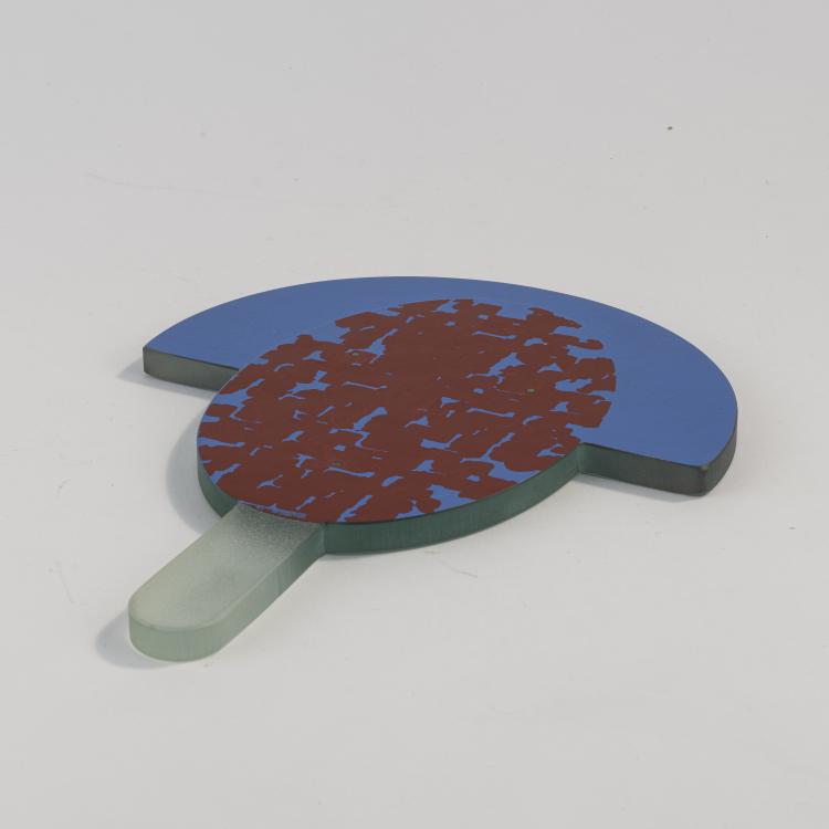 Bild 2 zu Objekt, Hand mirror from the '33 Mirrors' series, 1993, Alessandro Mendini, Glas, Marcherio, 173A 84