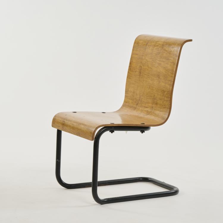 Hauptbild zu Objekt, Chair 'chair 23' - 'Hybrid chair', 1930/32, Alvar Aalto, Huonekalu-ja Rakennusty&ouml;tehdas, Turku, 172B 228