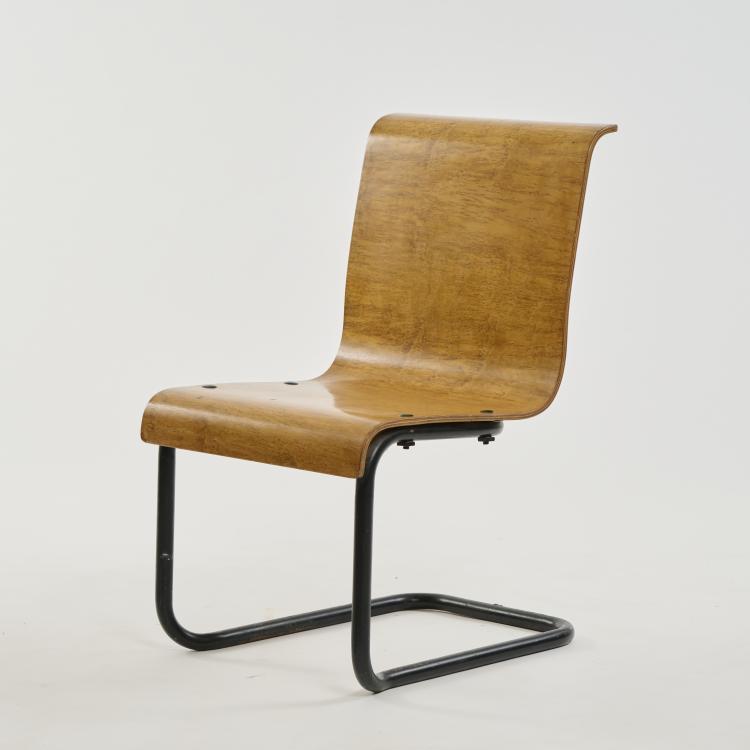 Bild 1 zu Objekt, Chair 'chair 23' - 'Hybrid chair', 1930/32, Alvar Aalto, Huonekalu-ja Rakennusty&ouml;tehdas, Turku, 172B 228