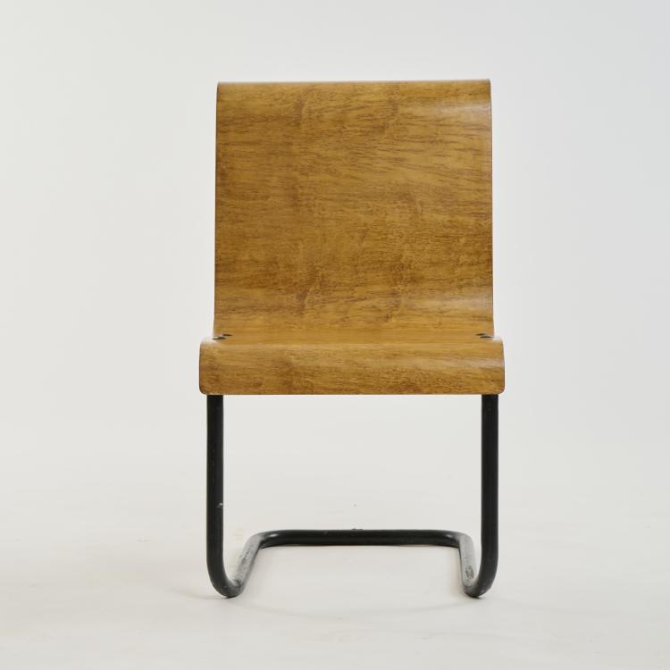 Bild 2 zu Objekt, Chair 'chair 23' - 'Hybrid chair', 1930/32, Alvar Aalto, Huonekalu-ja Rakennusty&ouml;tehdas, Turku, 172B 228
