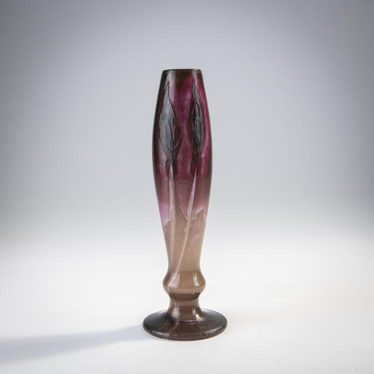 Hauptbild zu Objekt, Vase 'Calla', 1898-1904, Christian, Desire, Meisenthal, 172A 14