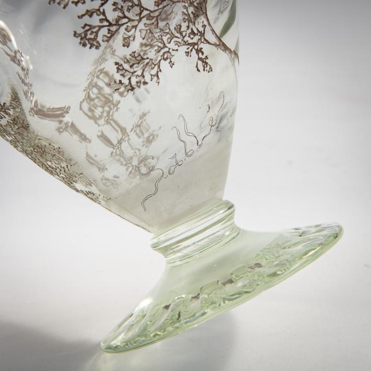 Bild 2 zu Objekt, Small vase 'Foug&egrave;res', c. 1885, Emile Gall&eacute;, Gall&eacute;, Emile, Nancy, 172A 13