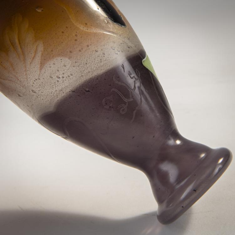 Bild 2 zu Objekt, Marqueterie Vase 'Ancolies', 1898-1900, Emile Gall&eacute;, Gall&eacute;, Nancy, Nancy, 172A 12