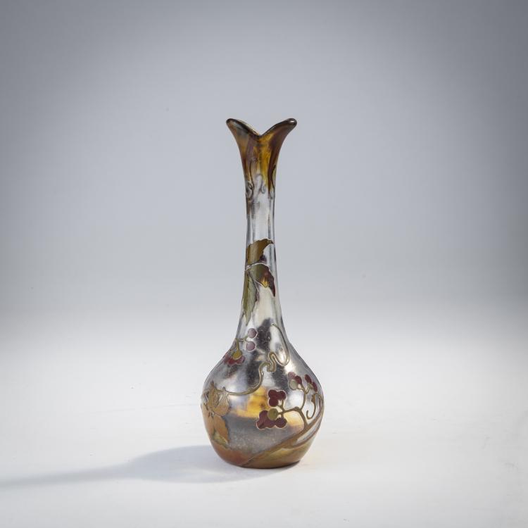 Bild 1 zu Objekt, Kleine Vase 'Vigne vierge', um 1907, Val-St. Lambert, Seraing-sur-Meuse, 172A 17