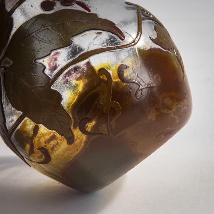 Bild 2 zu Objekt, Kleine Vase 'Vigne vierge', um 1907, Val-St. Lambert, Seraing-sur-Meuse, 172A 17