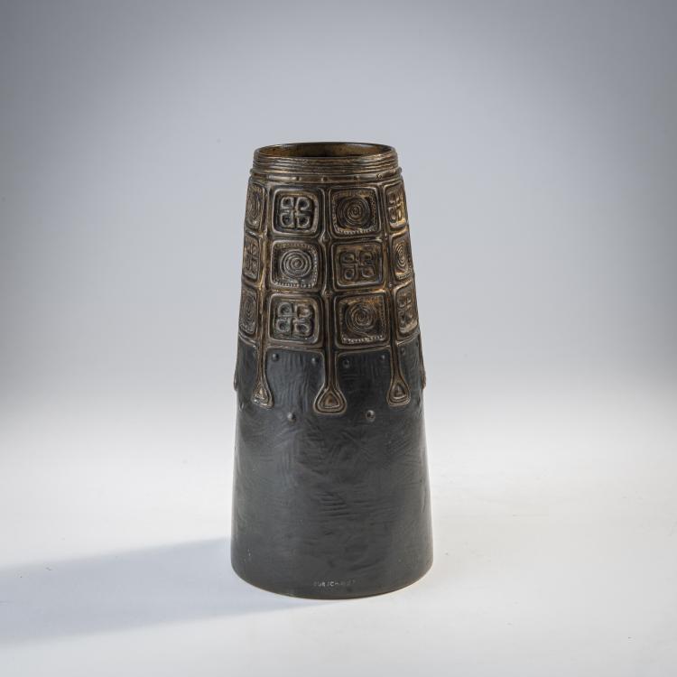 Bild 1 zu Objekt, Vase, um 1908, Gustav Gurschner, Krupp, Arthur, K.K. Kunst-Erzgie&szlig;erei Wien., 172A 7