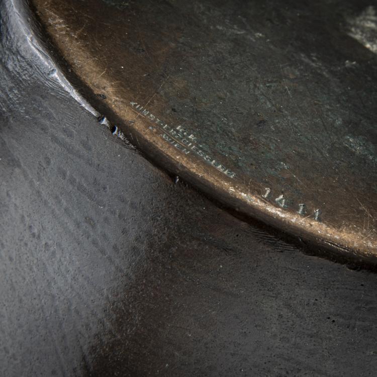 Bild 2 zu Objekt, Vase, um 1908, Gustav Gurschner, Krupp, Arthur, K.K. Kunst-Erzgie&szlig;erei Wien., 172A 7