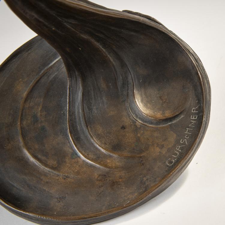 Bild 3 zu Objekt, Fig&uuml;rliche Tischleuchte, 1900, Gustav Gurschner, Gurschner, 172A 8