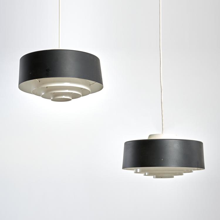 Hauptbild zu Objekt, Two ceiling lights, 1950s, Finnland, 172B 330