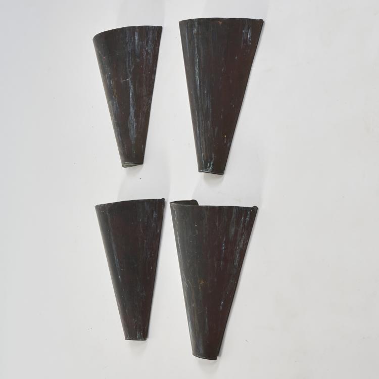 Bild 2 zu Objekt, Vier Wandappliken, 1950er Jahre, Lisa Johansson-Pape (zugeschrieben), Asea Belysning, V&auml;steras (zugeschrieben/attr.), 172B 295