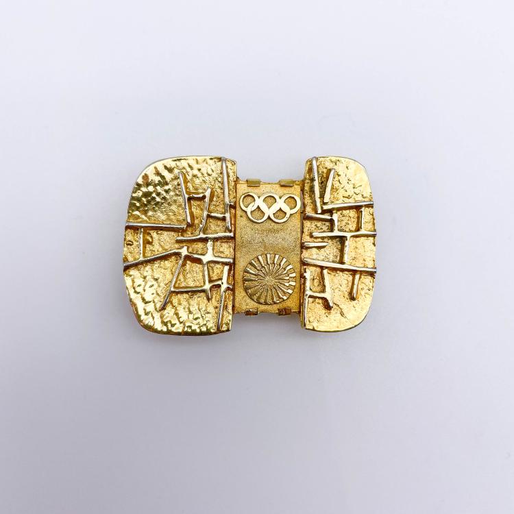 Hauptbild zu Objekt, Vintage brooch, Olympiade 1972, 172E 866